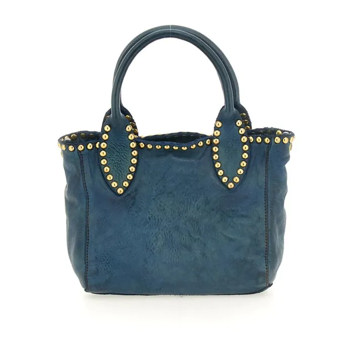 Women Malachite Blue Campomaggi Handbags