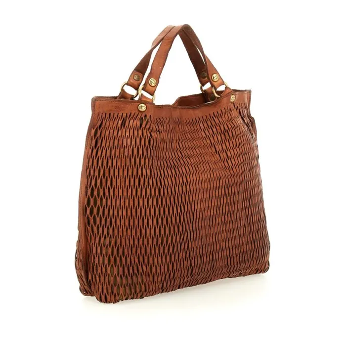 Women Mangrovia Cognac Campomaggi ShoppersTote Bags Women Mangrovia Cognac Campomaggi ShoppersTote Bags