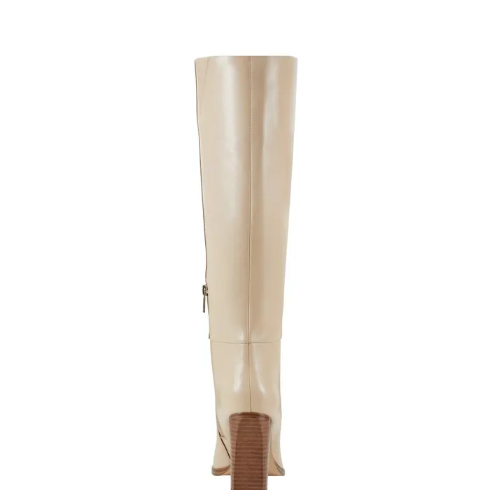 Women Marc Fisher Dress Boots Lannie Dress Boot Light Natural