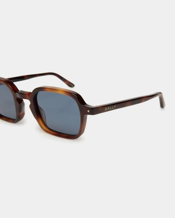 WomenMen Bally Sunglasses Werner Sunglasses In Havana Acetate Brown WomenMen Bally Sunglasses Werner Sunglasses In Havana Acetate Brown