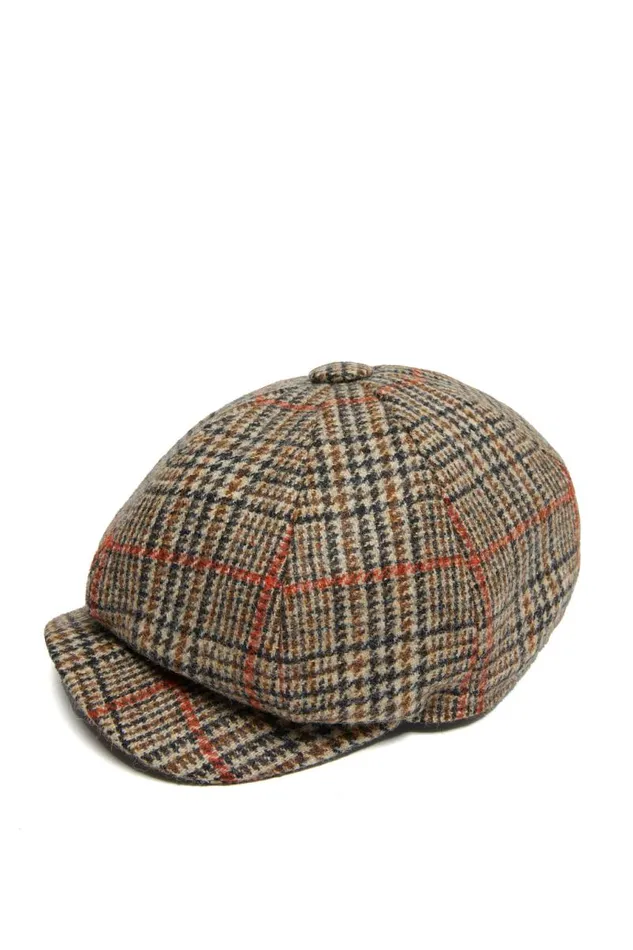 WomenMen Hats and Headbands Holland Cooper Baker Boy Cap Orange Windsor