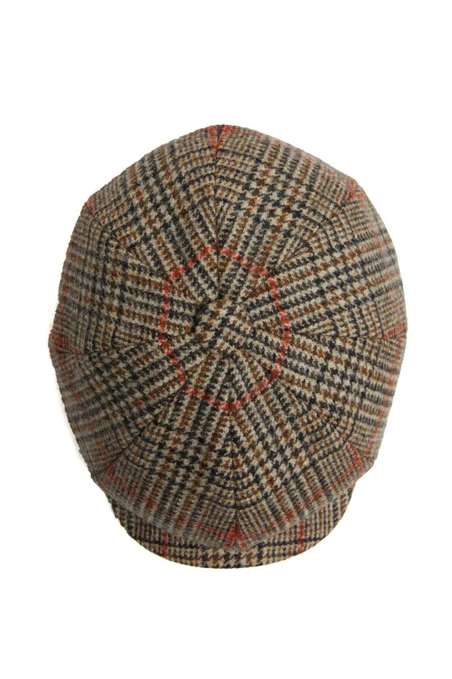 WomenMen Hats and Headbands Holland Cooper Baker Boy Cap Orange Windsor