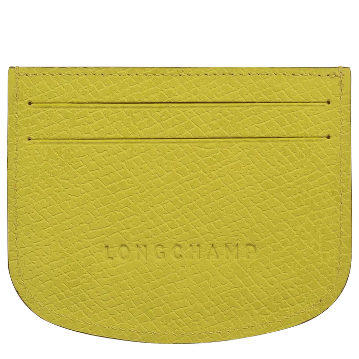 WomenMen pure Card holder Kiwi Green Cardholders and Coin purses Longchamp WomenMen pure Card holder Kiwi Green Cardholders and Coin purses Longchamp