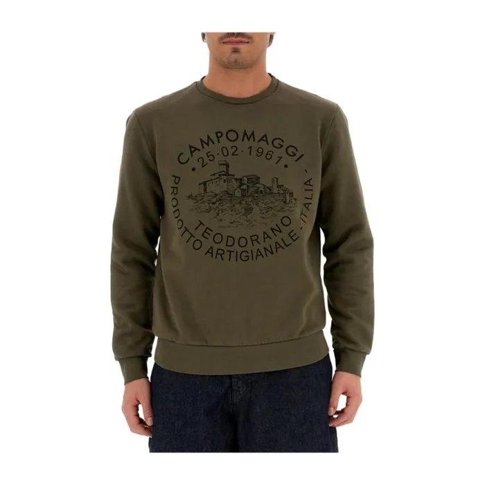 WomenMen Teodorano Sweatshirt Green Campomaggi Women Apparel