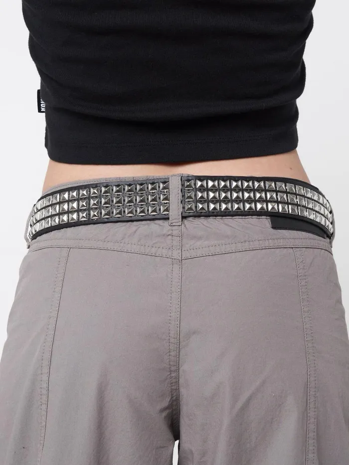 Women Minga London Shop All Punk Girl Studded Buckle Belt