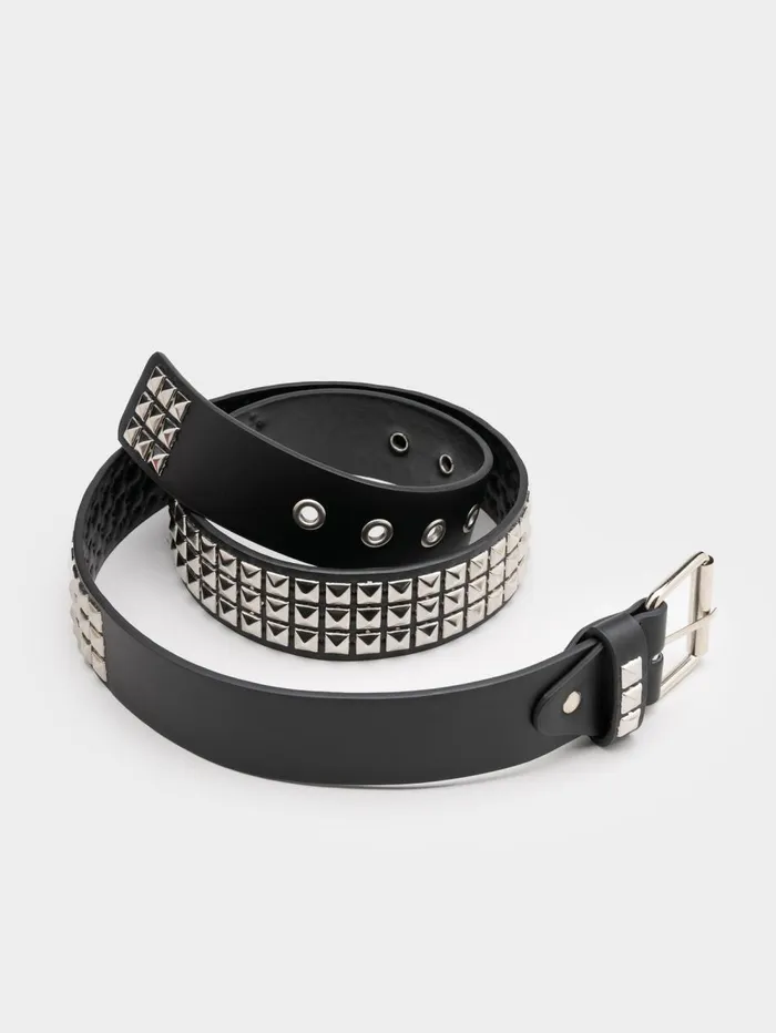 Women Minga London Shop All Punk Girl Studded Buckle Belt