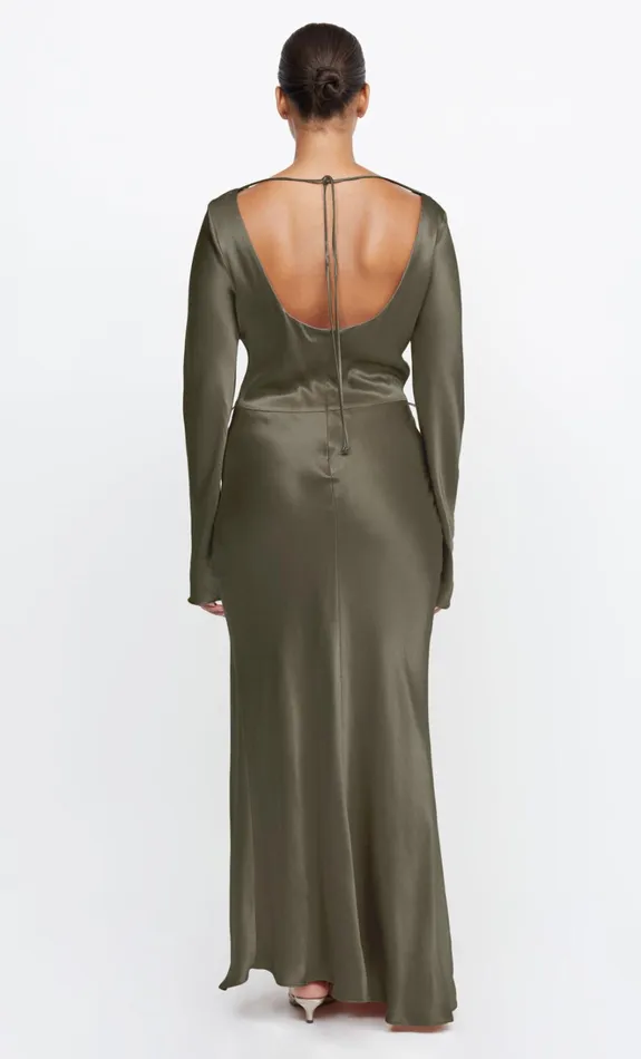 Women MOON DANCE LONG SLEEVE MAXI DRESS 8211 DARK WILLOW Bec Bridge Bridesmaid Dresses