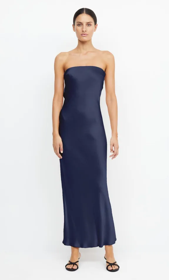 Women MOON DANCE STRAPLESS DRESS 8211 INK Bec Bridge Wedding Guest