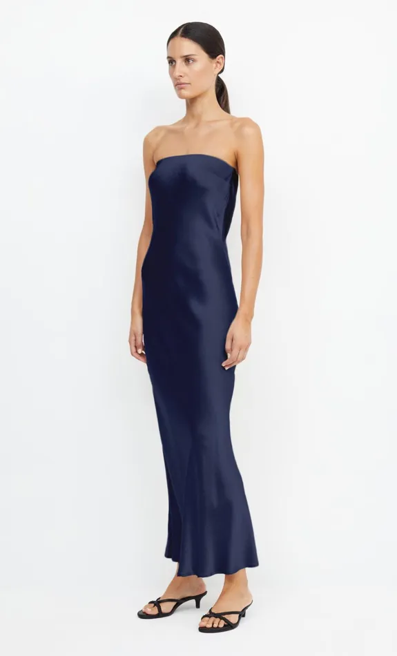 Women MOON DANCE STRAPLESS DRESS 8211 INK Bec Bridge Wedding Guest
