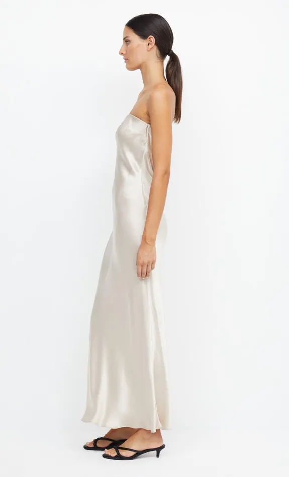 Women MOON DANCE STRAPLESS DRESS 8211 SAND Bec Bridge Prom Dresses