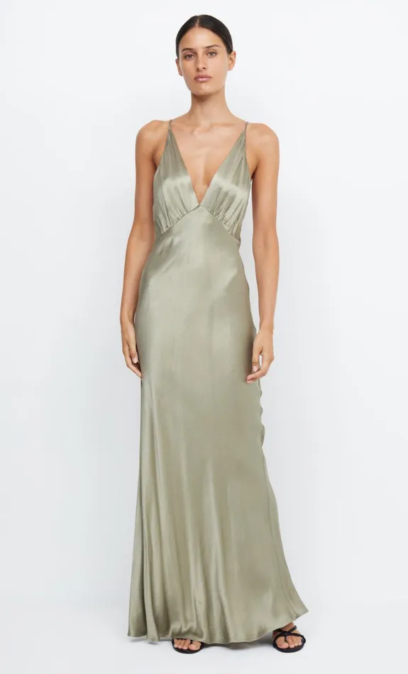 Women MOON DANCE V MAXI DRESS 8211 SAGE Bec Bridge Prom Dresses