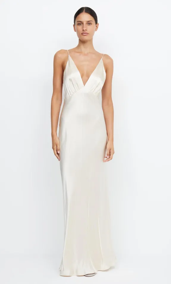 Women MOON DANCE V MAXI DRESS 8211 SAND Bec Bridge Prom Dresses
