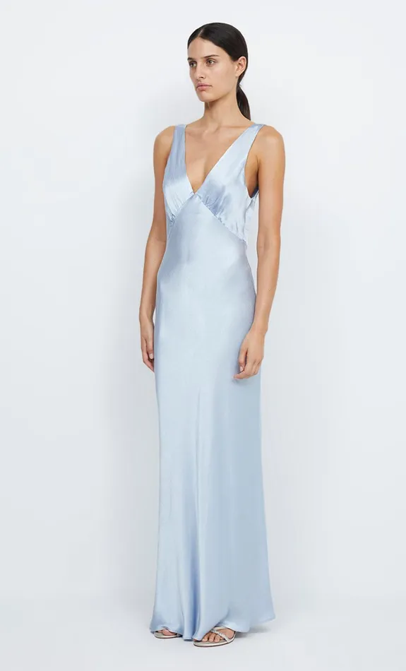 Women MOON DANCE VERONA DRESS 8211 DUSTY BLUE Bec Bridge Maxi Dresses