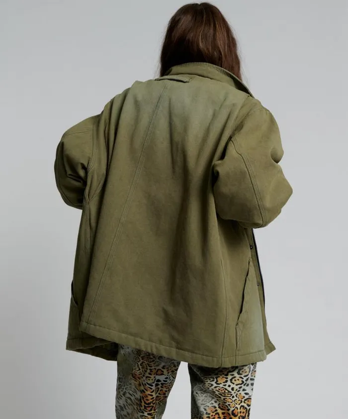 Women MY BOYFRIENDS JACKET KHAKI One Teaspoon Jackets