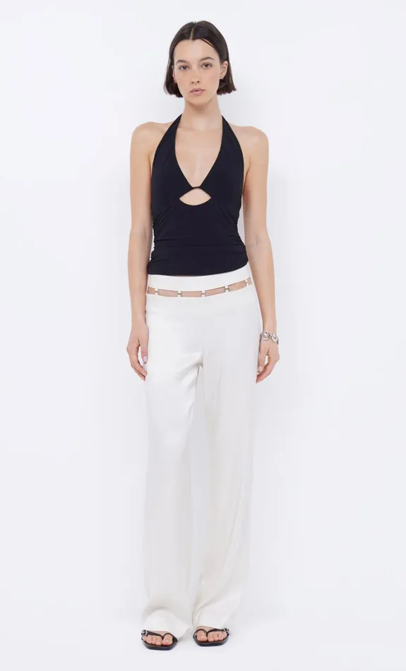 Women NABILA HALTER TOP 8211 BLACK Bec Bridge Sleeveless
