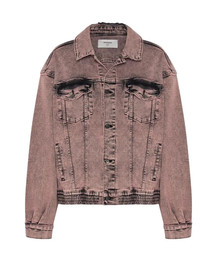 Women NIGHT HAZE OVERSIZED DENIM TRUCKER JACKET One Teaspoon Jackets Women NIGHT HAZE OVERSIZED DENIM TRUCKER JACKET One Teaspoon Jackets