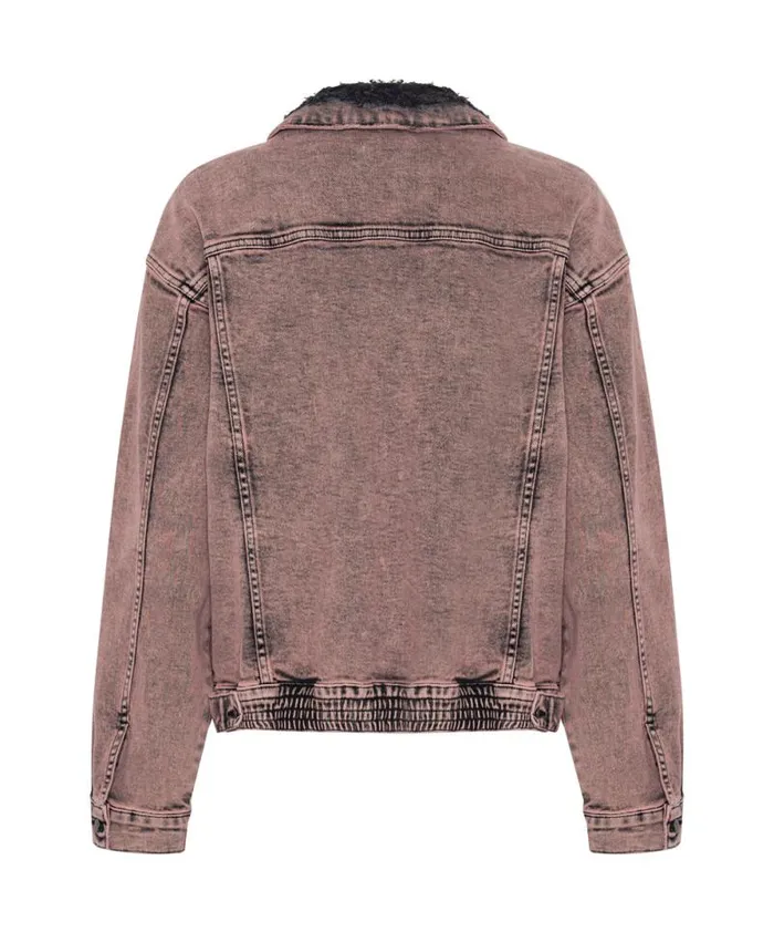 Women NIGHT HAZE OVERSIZED DENIM TRUCKER JACKET One Teaspoon Jackets Women NIGHT HAZE OVERSIZED DENIM TRUCKER JACKET One Teaspoon Jackets