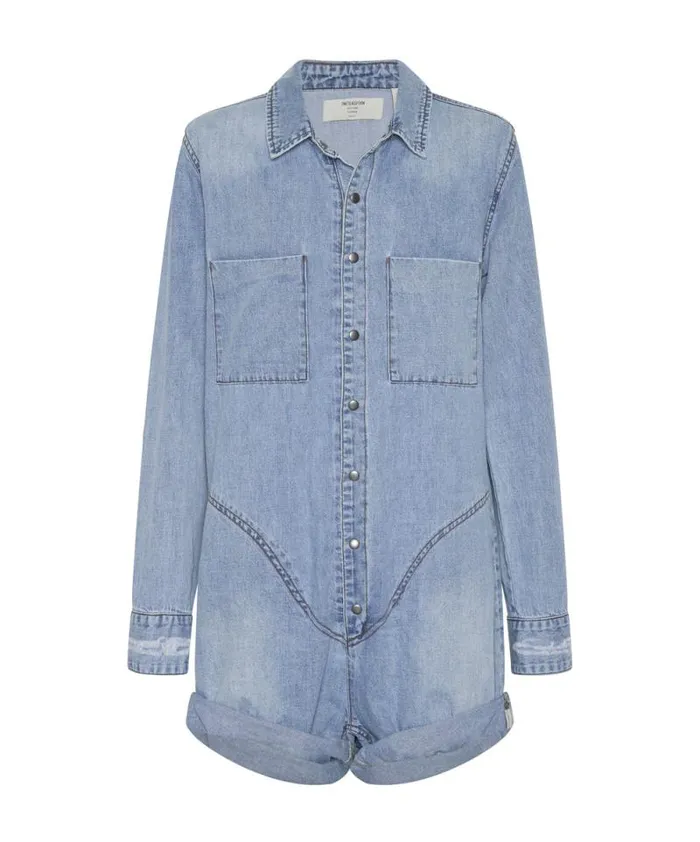 Women OCEAN CHAMBRAY PROPHECY JUMPSUIT One Teaspoon Denim Jumpsuits Women OCEAN CHAMBRAY PROPHECY JUMPSUIT One Teaspoon Denim Jumpsuits
