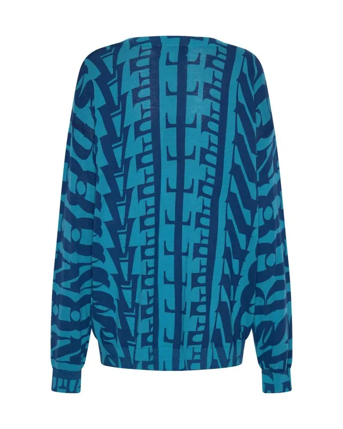 Women ON REPEAT OVERSIZED SWEATER One Teaspoon Knitwear