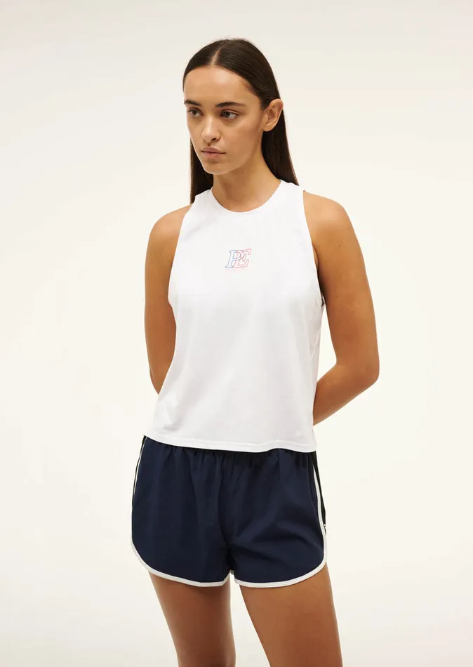 Women PE Nation DEFINITION TANK IN OPTIC WHITE Tanks