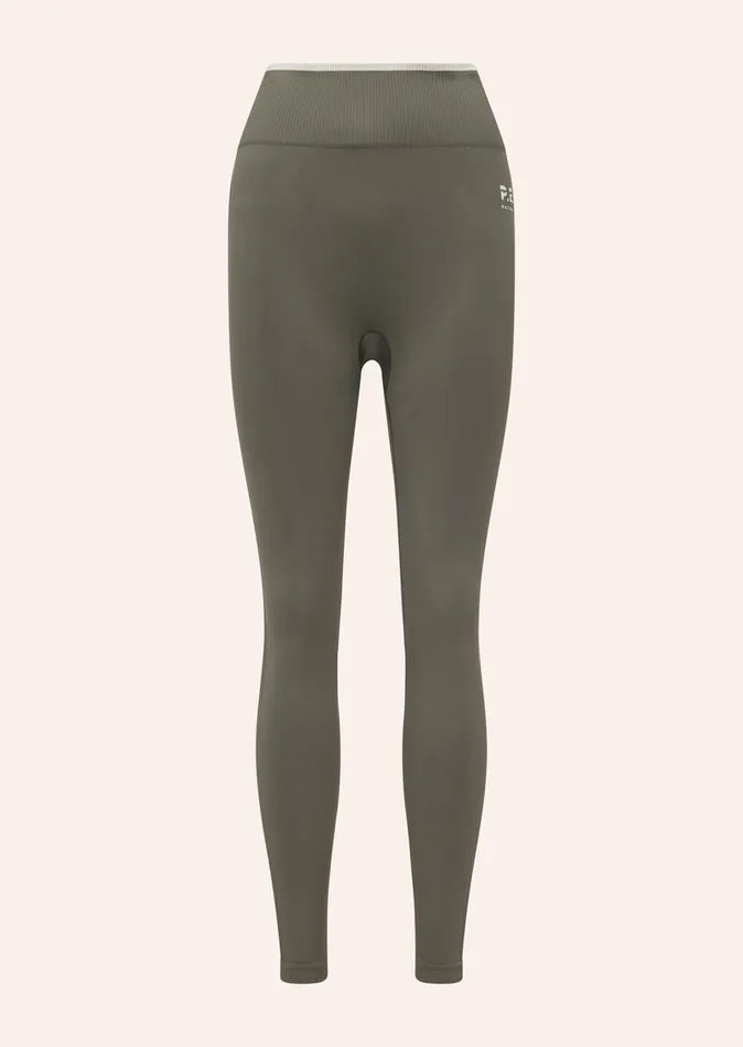 Women PE Nation RESTORE SEAMLESS LEGGING IN KHAKI Seamless