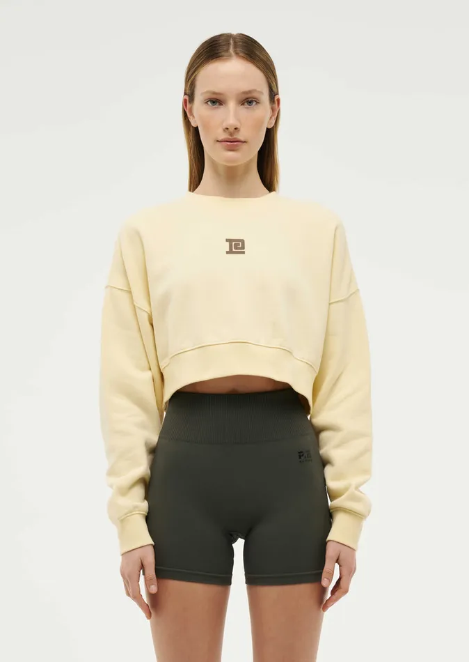 Women PE Nation RUMBLE SWEAT IN BUTTER Sweatshirts