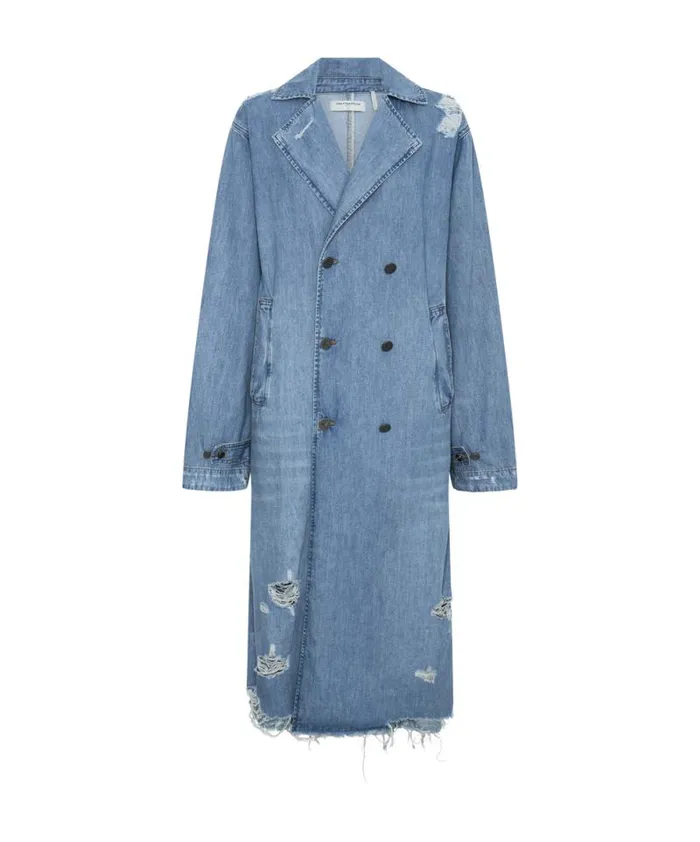 Women PACIFICA DENIM TRENCH COAT One Teaspoon Jackets Women PACIFICA DENIM TRENCH COAT One Teaspoon Jackets