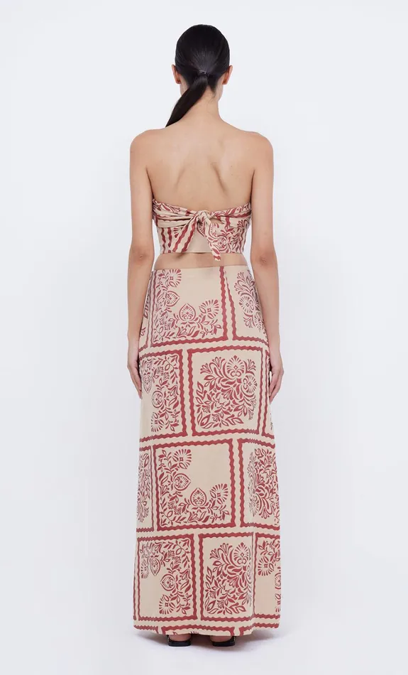 Women PALM BLISS MAXI SKIRT 8211 SAHARA JACQUARD Bec Bridge Skirts
