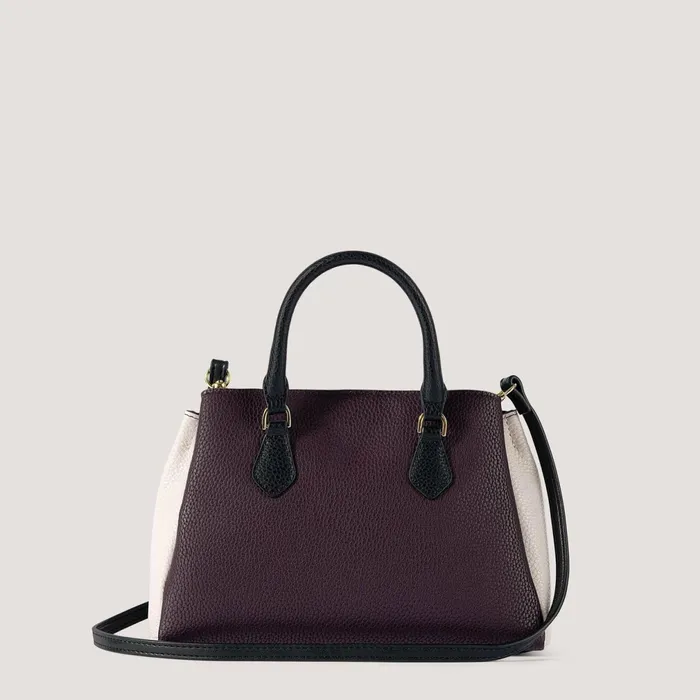 Women Paloma Mini Handbag Burgundy Black White Fiorelli Grab Bags