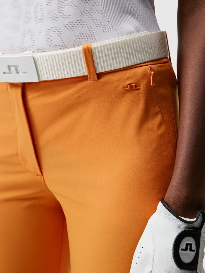 Women Pia Pant Russet Orange JLindeberg Trousers Women Pia Pant Russet Orange JLindeberg Trousers