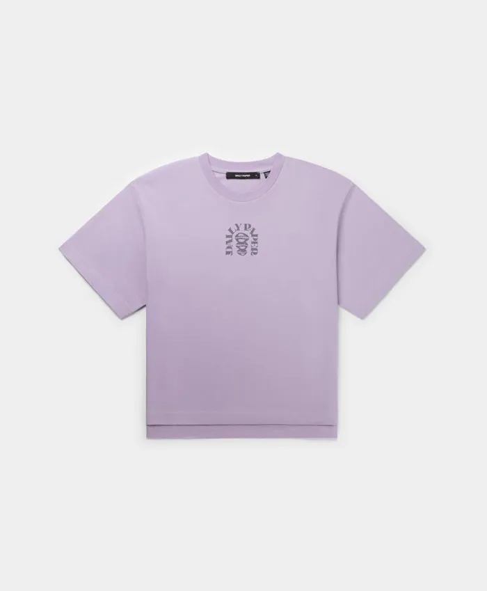 Women Purple Rose Ragina TShirt Daily Paper TShirts