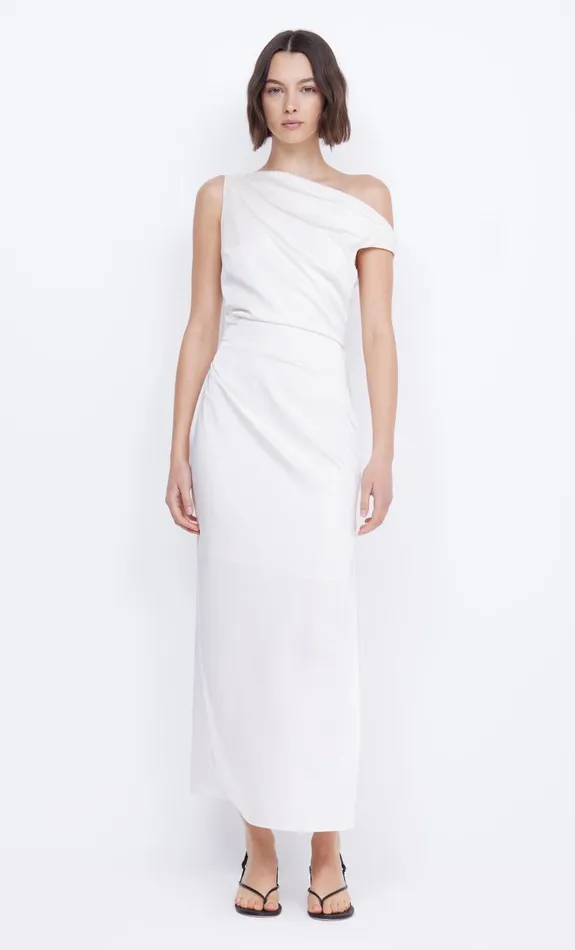 Women ROCHELLE ASYM MIDI DRESS 8211 CREAM Bec Bridge Maxi Dresses