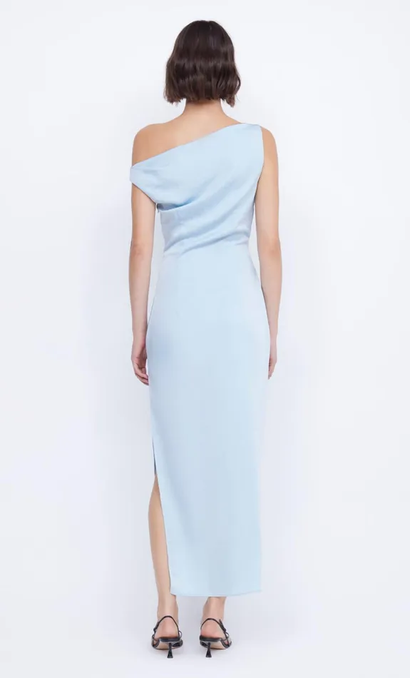 Women ROCHELLE ASYM MIDI DRESS 8211 DOLPHIN BLUE Bec Bridge Prom Dresses
