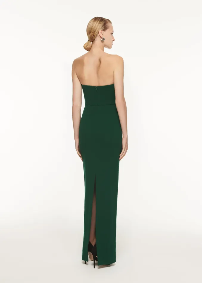 Women Roland Mouret Clothing Strapless Origami Gown