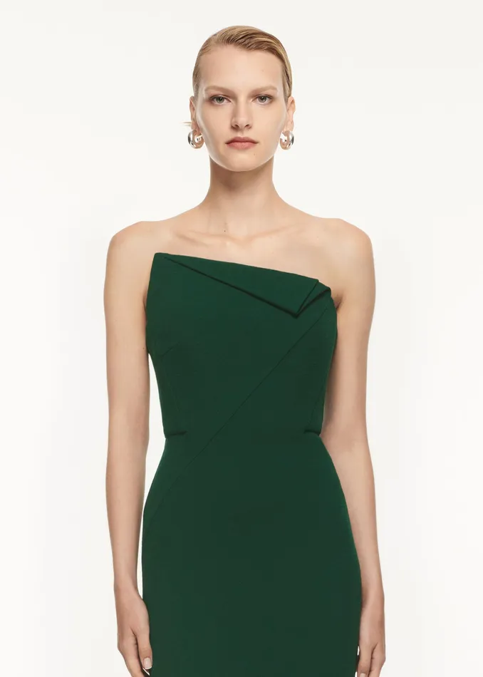 Women Roland Mouret Clothing Strapless Origami Gown