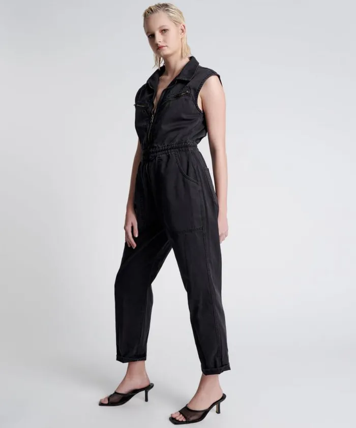 Women SLEEVELESS OLIVIA AVIATOR JUMPSUIT One Teaspoon Denim Jumpsuits Women SLEEVELESS OLIVIA AVIATOR JUMPSUIT One Teaspoon Denim Jumpsuits