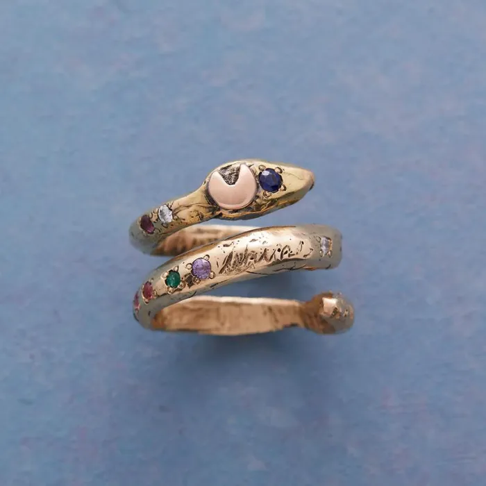 Women Snake Of Compassion Ring Sundance Catalog Rings