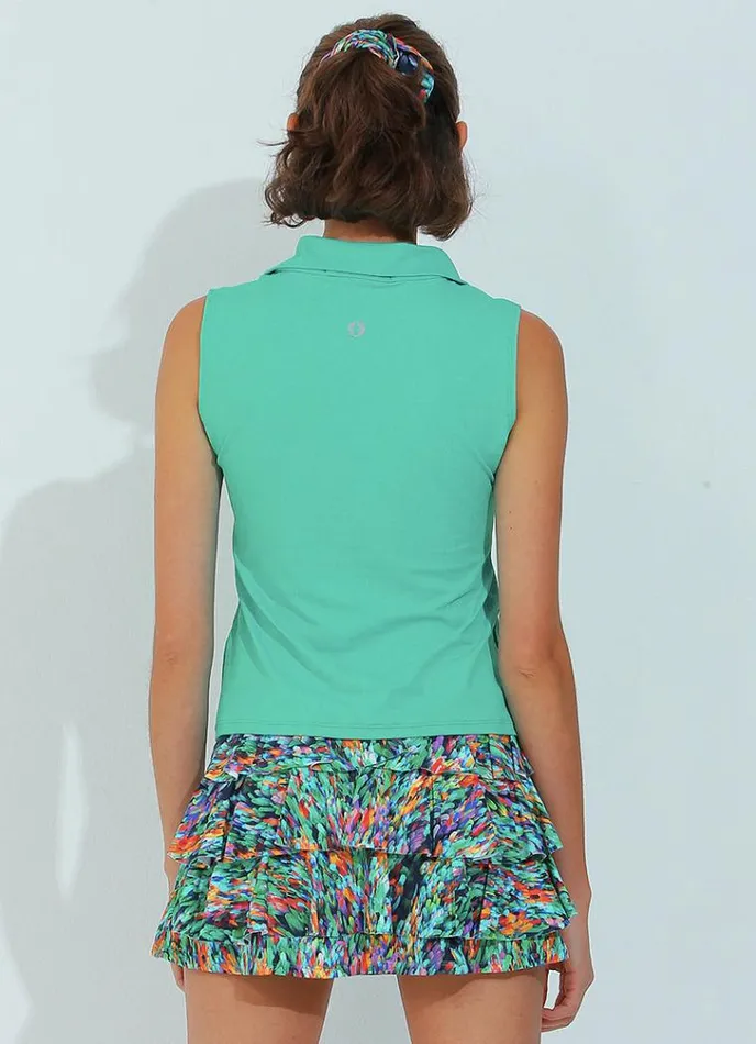 Women Sunshine Polo Sereia Dona Jo Tank Tops