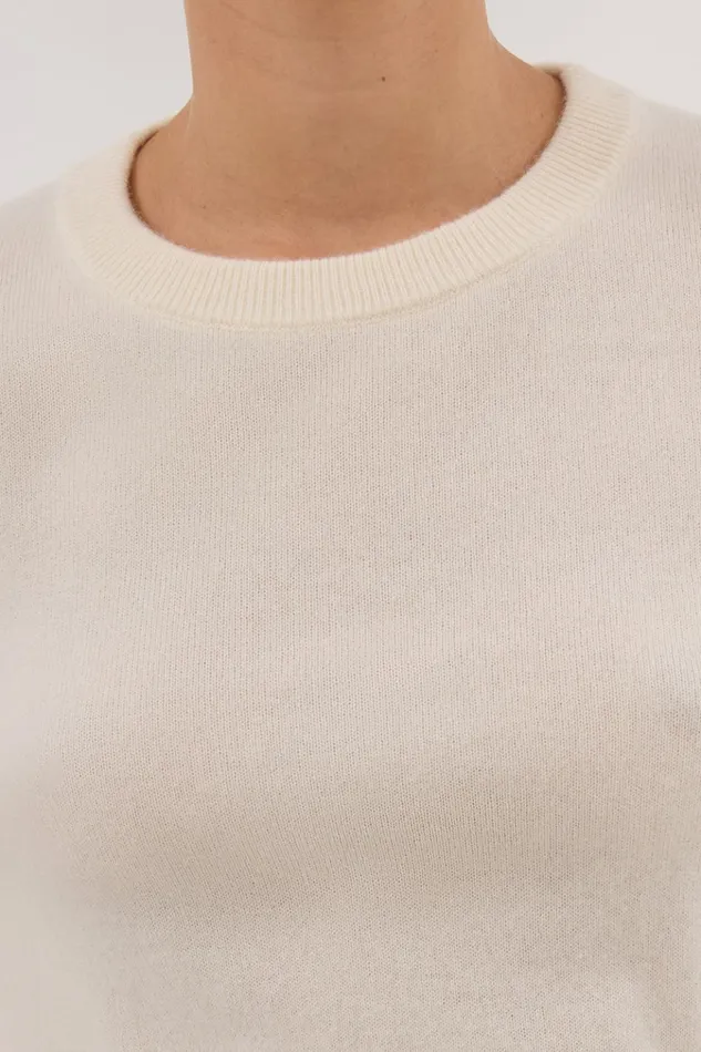 Women Sweaters DISSH INDY CREAM CASHMERE KNIT JUMPER