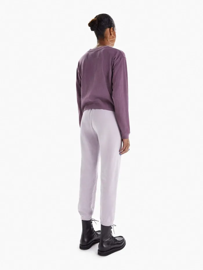 Women Sweatpants Mother Denim The Bender Ankle Medium Purple