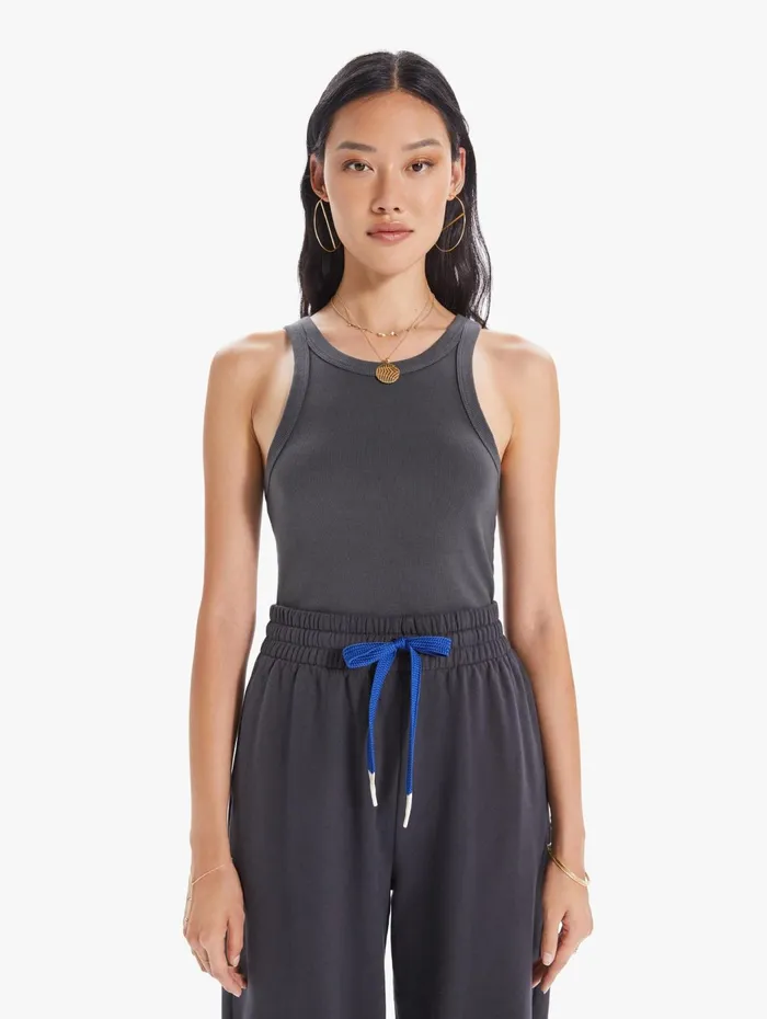 Women Tees Mother Denim The Chin Ups Tank Black