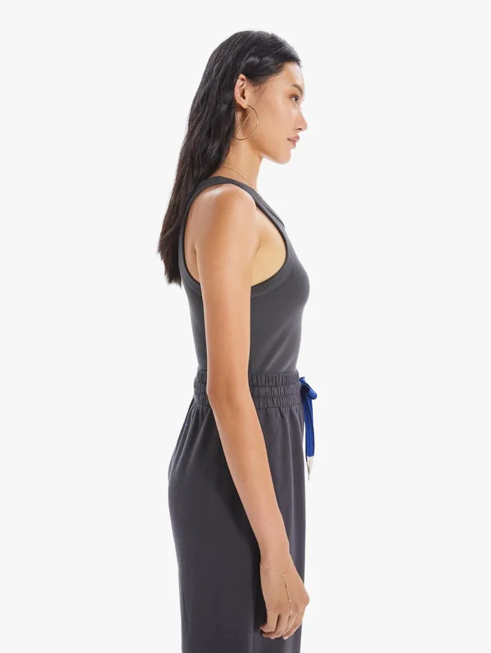 Women Tees Mother Denim The Chin Ups Tank Black