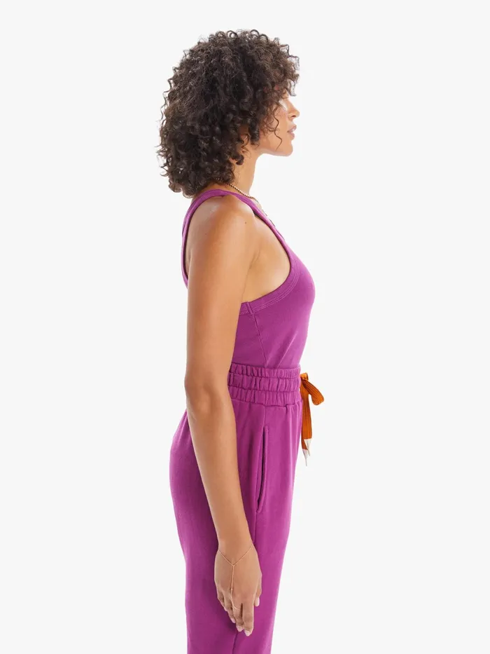 Women Tees Mother Denim The Chin Ups Tank Bright Purple