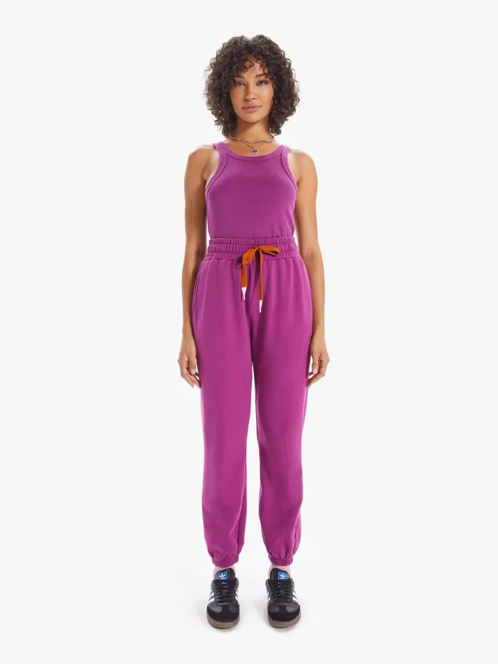 Women Tees Mother Denim The Chin Ups Tank Bright Purple