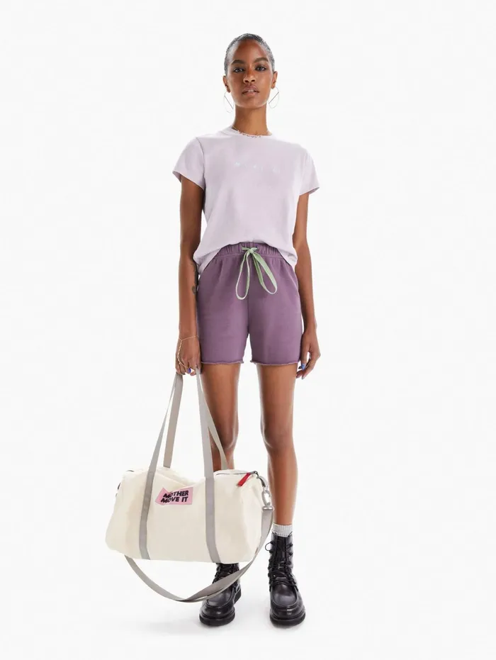 Women Tees Mother Denim The Rise and Shine Medium Purple