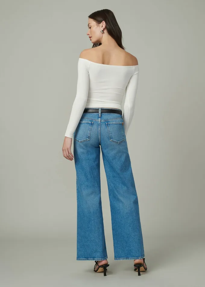 Women THE DEVIN OFF THE SHOULDER TOP Ecru Tops Joe8217s Jeans