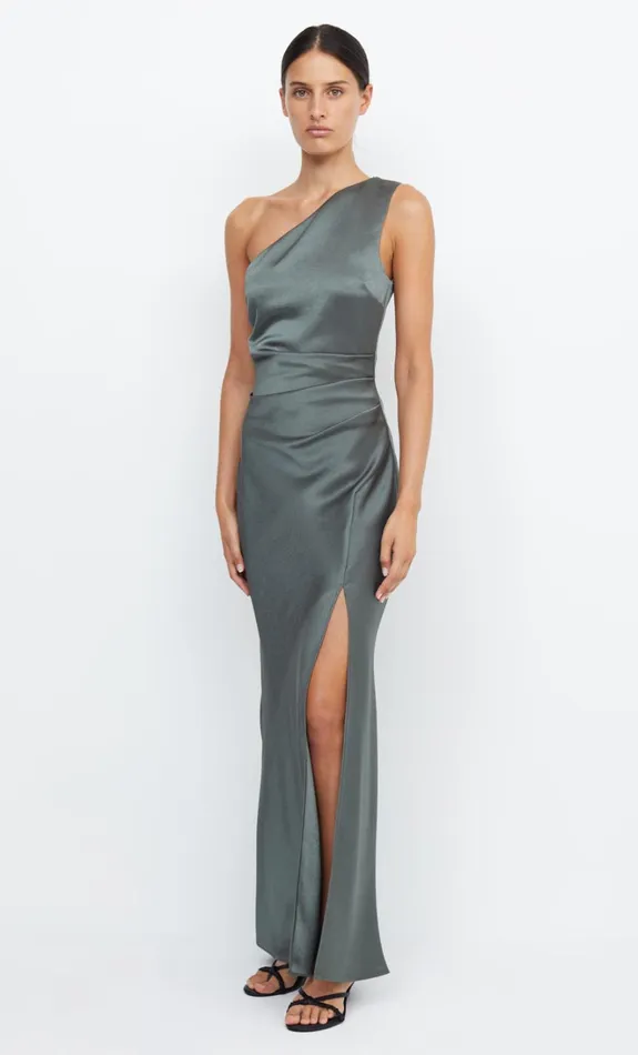 Women THE DREAMER ASYM DRESS 8211 DARK WILLOW Bec Bridge Bridesmaid Dresses