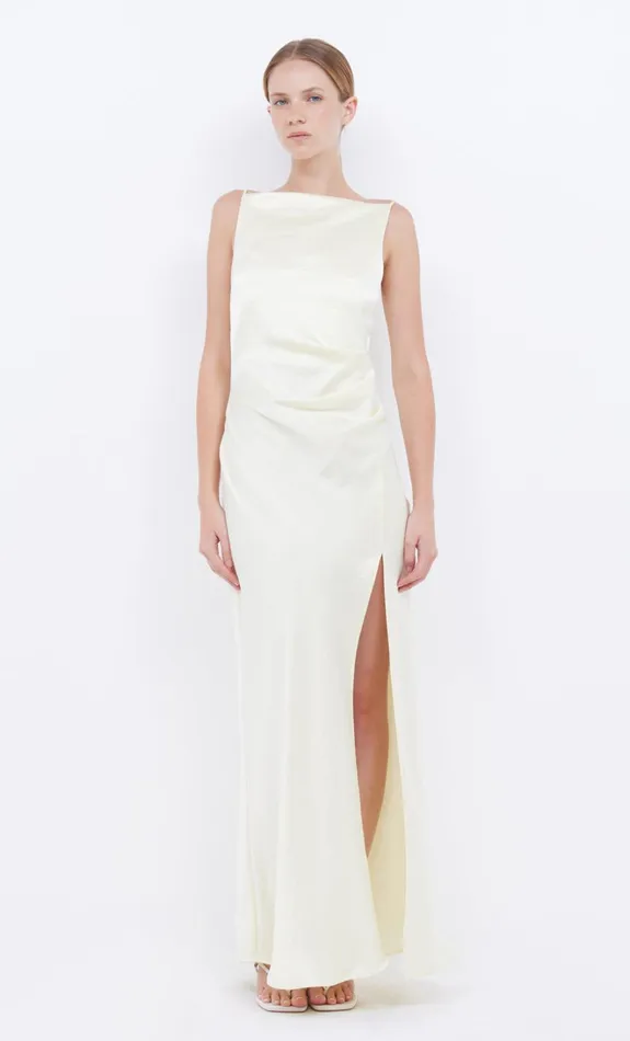 Women THE DREAMER MAXI DRESS 8211 ICE YELLOW Bec Bridge Wedding Guest