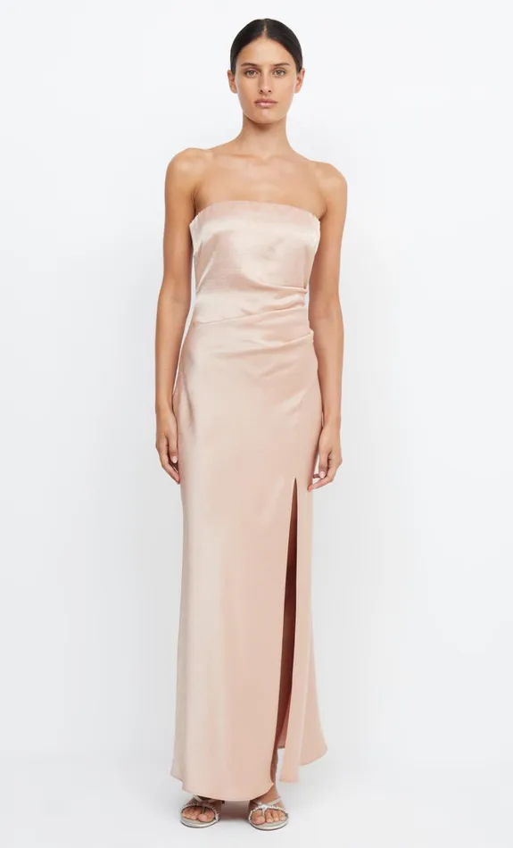 Women THE DREAMER STRAPLESS DRESS 8211 ROSE GOLD Bec Bridge Bridesmaid Dresses