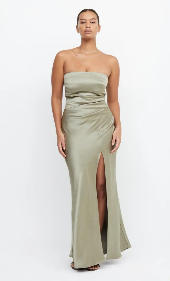 Women THE DREAMER STRAPLESS DRESS 8211 SAGE Bec Bridge Maxi Dresses
